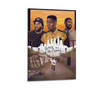 AEUYWQHKEKG Boyz N The Hood Posters Aesthetic Vintage Wall Art Canvas Poster Decorative Painting Living Room Bed Room Decor 16x24inch(40x60cm) Frame-style