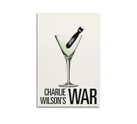 AEUYWQHKEKG Charlie Wilson's War Posters Aesthetic Vintage Wall Art Canvas Poster Decorative Painting Living Room Bed Room Decor 16x24inch(40x60cm) Unframe-style