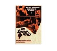 AEUYWQHKEKG Curse of The Fly Posters Aesthetic Vintage Wall Art Canvas Poster Decorative Painting Living Room Bed Room Decor 16x24inch(40x60cm) Unframe-style