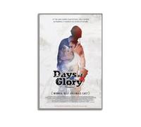 AEUYWQHKEKG Days of Glory Posters Aesthetic Vintage Wall Art Canvas Poster Decorative Painting Living Room Bed Room Decor 16x24inch(40x60cm) Unframe-style