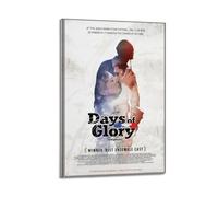 AEUYWQHKEKG Days of Glory Posters Aesthetic Vintage Wall Art Canvas Poster Decorative Painting Living Room Bed Room Decor 20x30inch(50x75cm) Frame-style