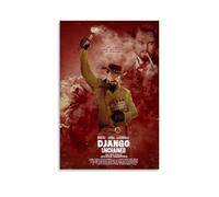 AEUYWQHKEKG Django Unchained Posters Aesthetic Vintage Wall Art Canvas Poster Decorative Painting Living Room Bed Room Decor 12x18inch(30x45cm) Unframe-style