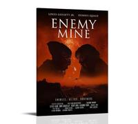 AEUYWQHKEKG Enemy Mine Posters Aesthetic Vintage Wall Art Canvas Poster Decorative Painting Living Room Bed Room Decor 20x30inch(50x75cm) Frame-style