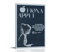 AEUYWQHKEKG Fiona Apple Posters Aesthetic Vintage Wall Art Canvas Poster Decorative Painting Living Room Bed Room Decor 24x36inch(60x90cm) Frame-style