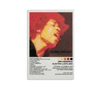 AEUYWQHKEKG Jimi Hendrix Posters Aesthetic Vintage Wall Art Canvas Poster Decorative Painting Living Room Bed Room Decor 12x18inch(30x45cm) Unframe-style