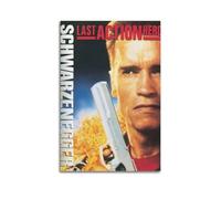 AEUYWQHKEKG Last Action Hero Posters Aesthetic Vintage Wall Art Canvas Poster Decorative Painting Living Room Bed Room Decor 12x18inch(30x45cm) Unframe-style