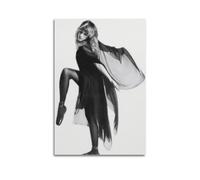 AEUYWQHKEKG Stevie Nicks Posters Aesthetic Vintage Wall Art Canvas Poster Decorative Painting Living Room Bed Room Decor 08x12inch(20x30cm) Unframe-style