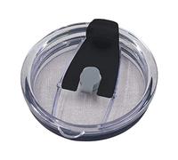 Aevercl Tumbler Lids Tumbler Cover Replacement Spill-proof Splash Resistant Travel Mug Lid with Straw Hole Plastic Material