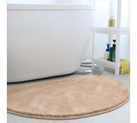 Aevmsor Bathroom Mat Rug Half Round Floor Mat, Soft Absorbent Microfiber Semi Circle Doormat Area Rug Indoor Entrance Washable Non-Slip Welcome Entrance Way Rug for Kitchen Living Room