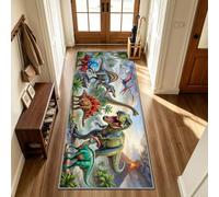 AevuCub Dinosaur Boys Room Runner Rugs for Hallway Non Slip 100x300cm