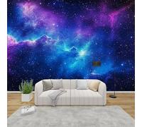 AevuCub Galaxy Wallpaper for Living Room - Cosmic Space Wall Murals for Bedrooms, Fantasy Universe Wall Art, Non-Woven Photo Wallpaper 3D Effect, 350x256 cm