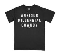AEW Hangman Adam Page - Anxious Millennial Cowboy T-Shirt - All Elite Wrestling