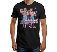 AEW The Outrunners - Super Vascular (Amazon Exclusive) T-Shirt, Black, L