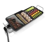 AEWHALE 3-in-1 Electric Grill Plate,Tabletop Grill 2000W XL | Suitable for six people, non-stick coating, adjustable temperature, suitable for indoor and outdoor use