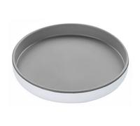 AEX Lazy Susan Turntable Cupboard Organiser - 360° Rotating Multi-functional Spice Rack for Kitchen Storage and Organisation - Non-Slip Storage Rack for Pantry, Cabinet, Dining Table - Grey(Pack of 1)