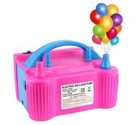 AEX Electric Balloon Pump 600W - Dual Nozzle Balloon Inflator with UK Plug | Fast Portable Air Pump for Parties, Birthdays, Weddings, Events | Balloon Machine for Balloons