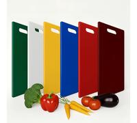 AEX Large Plastic Chopping Board - BPA Free Flexible Cutting Board with Non Slip Surface for Kitchens - Non-Slip Lightweight Chopping Board for Meat, Vegetables & Fruit - Multicolours