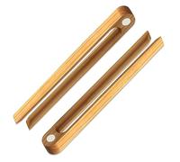 AEX Magnetic Toast Tong Wooden Tongs Reusable Bamboo Kitchen Tongs Disposable Utensils Mini Tong for Cooking and Serving Utensils Tool (Pack of 2)