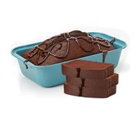 AEX Non-Stick Bread Loaf Tin - Durable Baking Trays for Homemade Loaves | Banana Bread, Meat Loaf & Pound Cake Bakeware - Oven Safe, Handwashable | Freezer Safe Cake Tins for Baking - Turquoise