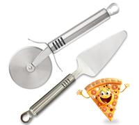 AEX Pizza Cutter Wheel Stainless Steel Pizza Slicer with Cover