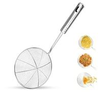 AEX Stainless Steel Spider Strainer Fine Mesh Skimmer Spoon 5.7 Inch