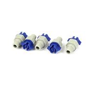 Aexit 1/4" BSPT Thread Garden Plastic Spray Sprayer Flat Jet Nozzle Gray Blue 5 Pcs (d429b385b5e5821588def29b3ba9a4f9)
