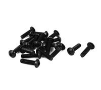 Aexit #10-24 x 3/4" UNC 10.9 Alloy Steel Hex Socket Button Head Machine Screws Black 20 Pcs (8202517759e0d0c304e21e55f3dafffe)