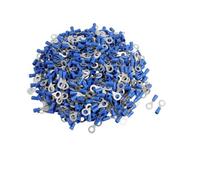 Aexit 1000 Pcs RV2-5S AWG 16-14 Blue PVC Sleeve Pre Insulated Ring Terminals Connector (67c1f89af38d7c9ce18e15f65586c288)