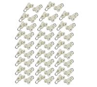 Aexit 10mm Dia Twin Wheel Plastic Curtain Track Rail Carriers Rollers Beige 50pcs (2e7c4250371fe782d8ab04e2e69d551d)