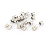 Aexit 10Pcs 250V 0.63A 630AMP Fast Blow Glass Fuses Tubes 5mm x 20mm (4bef708cdc3f4e59fd33d6d403cd5ca0)