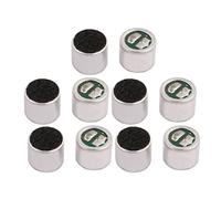 Aexit 10Pcs 6mmx5mm 30-44dB Electret Condenser Microphone High Sensitivity Pickup (a710cf4eb5c147a17d92840dcd04ee51)
