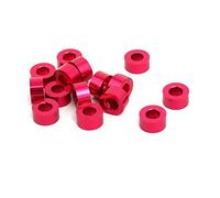 Aexit 15pcs 3mm Thickness M3 Aluminum Alloy Flat fende-r Screw Washer Pink (3243946820c78823511582e1a0af2fa0)