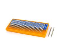 Aexit 1mm Taper Point 3mm Shaft Grinding Diamond Mounted Point Bits 30 Pcs (4ff13263d243eff85430b1931074882f)