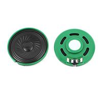 Aexit 2 Pcs 0.25W 32 Ohm 40mm Round Inside Magnet Electronic Speaker Loudspeaker (06b0196cbd773b474ff0ee5cf61556b1)