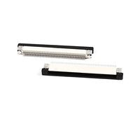 Aexit 2 Pcs 50Pin 0.5mm Pitch FFC FPC Printed Circuit Sockets Connector Bottom Port Clamshell Type (008be61ca177d093d6d982338a4f09e6)
