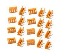 Aexit 20Pcs AC300V HT3.96R/V 3.96mm Pitch 4P Right Angle Seat Plug-in PCB Terminal Block Connector (bebc3374cf3ac9e3a4322ad5e5b5be79)