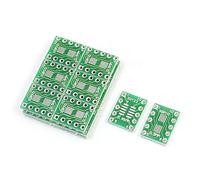 Aexit 20Pcs SOT23 MSOP10 0.95mm 0.5mm to DIP 10-Pin 2.54mm Pitch Dual Sides PCB Adapter Plate Converter Board (6c8f32a3612f2899c1a237bb58199da0)