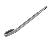 Aexit 250mm 10-inch Length 24mm U Sharp Width Special Direct System Plus Drill Hole U-Shaped Hook Chisel Gray (adaa6d70e9ad2d6a29319f1afdd7b92f)