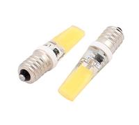 Aexit 2Pcs AC220V 9W COB LED Corn Light Bulb Silicone Lamp Dimmable E14 2508 Cold White (f85fc6c4f29a2001f81cda799adfa4ee)