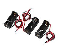 Aexit 3 Pcs Spring Clip Batteries Case Open Holder Wire Leads Black for 1x 23A/12V N Battery (7dcd03f8730c1bce5ba9dfe8cc807dce)