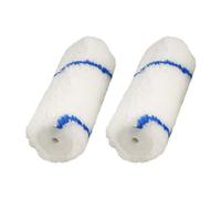 Aexit 5" 12.7cm Length White Fabric Mini Paint Roller Sleeve 4 Pcs (4f62d150d688a5cb780f6bb5123cbf4c)