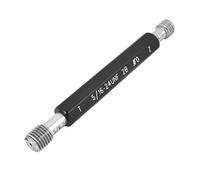 Aexit 5/16-24UNF 2B Black Silver Tone Metric Double End Hex Handle Steel Go/No Go Thread Gage Gauge (1791a4e730716414650c5cadc653cdcc)