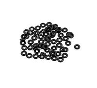 Aexit 50Pcs Black O-Ring 0.8mm x 0.5mm bun-a-N Material Oil Seal Washers Grommets (0b7dc14d3164e62a50969ac15b9a2b46)