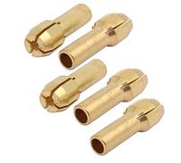 Aexit 5pcs 1.6mm Clamping Dia Brass Qucik Change Collet Nut for Rotary Power Tool (b86e21d8bc49d3e7bcd532c88ff1eec9)