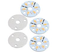 Aexit 5pcs 32mm Dia 3W 6 LEDs 5730 SMD Warm White LED Ceiling Light Aluminum Board (de0f942b1552aebb7a395a80ad9855a4)