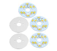 Aexit 5pcs 43mm Dia 5W 10 LEDs 5730 SMD Warm White LED Ceiling Light Aluminum Board (99ee1dff429d83debd0e32de0ec2d253)