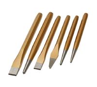 Aexit 6 PCS Iron Cold Chisel and Punch Set Pin Center Taper (343f60d2d6b8341972ad1a721b7d71d3)