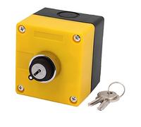 Aexit 660V 10A 2 Positions NO Key Lock Rotary Selector Select Switch Station (42235df196910bde40e6651c4fcf475b)