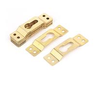 Aexit 67mmx19mmx6mm Wall Hanging Picture Photo Frame Hidden Hook Gold Tone 10pcs (afc7b0bc5a4e2b39fb5b22aabcd92071)