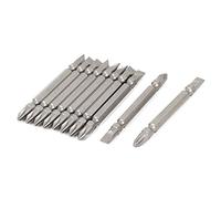 Aexit 75mm Long Magnetic Hex Drill Hole Phillips Slotted Double End Screwdriver Bits (123f6a40829e03716e1ccb74ed4ba93b)